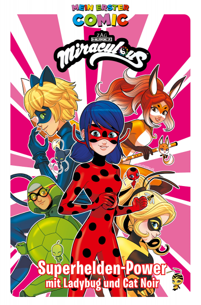 Mein erster Comic: Superhelden-Powee mit Ladybug und Cat Noir Cover