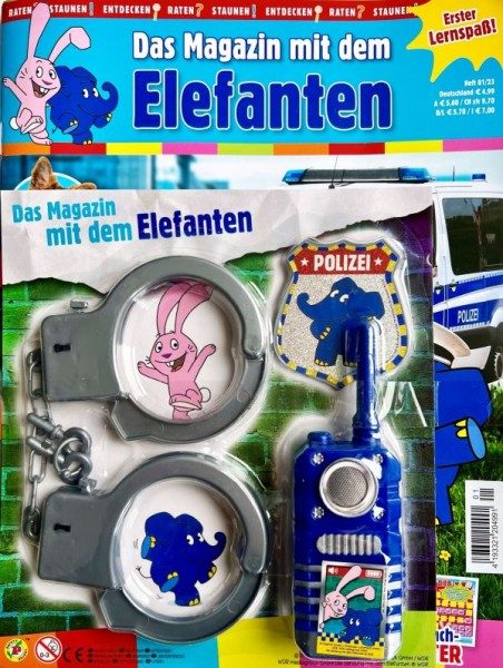 Magazin mit dem Elefanten 01/23 Cover mit Extra