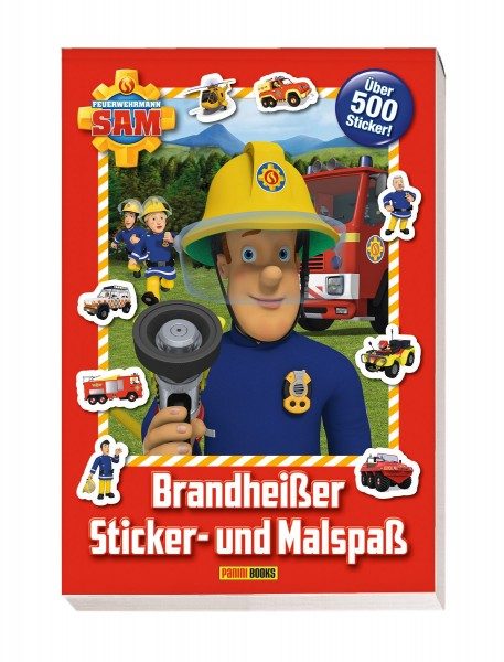 Feuerwehrmann Sam - Brandheißer Sticker- und Malspaß