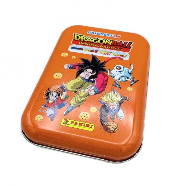 Dragon Ball Universal Trading Cards - Pocket Tin Box mit 3 Packs - orange