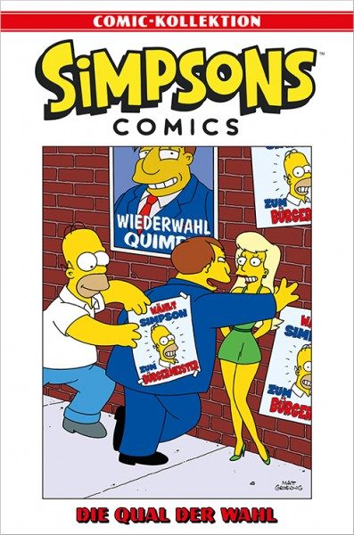 Simpsons Comic-Kollektion 55: Die Qual der Wahl Cover