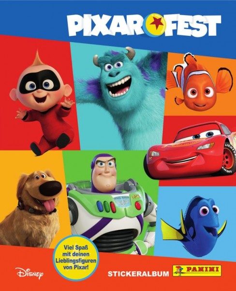 Disney Pixar Fest - Sticker und Cards - Album