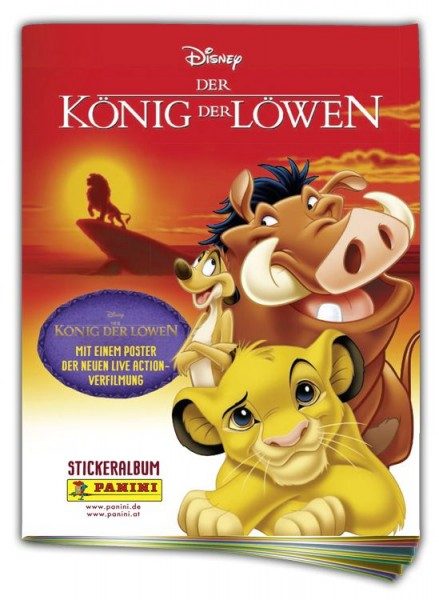 Disney der König der Löwen Stickerkollektion - Album
