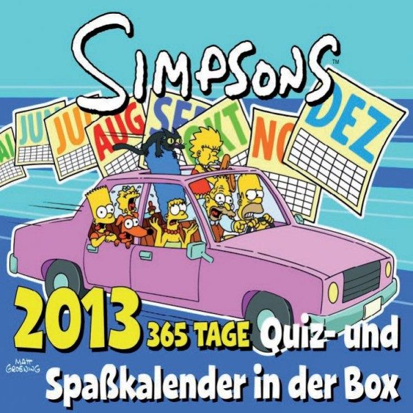 Simpsons 365-Tage - Abreisskalender (2013)