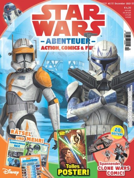 Star Wars Action, Comics & Fun Magazin 02/21 Cover