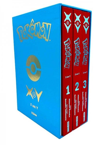 Pokémon X und Y - Schuber mit 3 Deluxe-Bänden