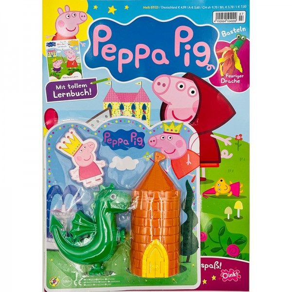 Peppa Pig Magazin 07/23 - Cover mit Extra