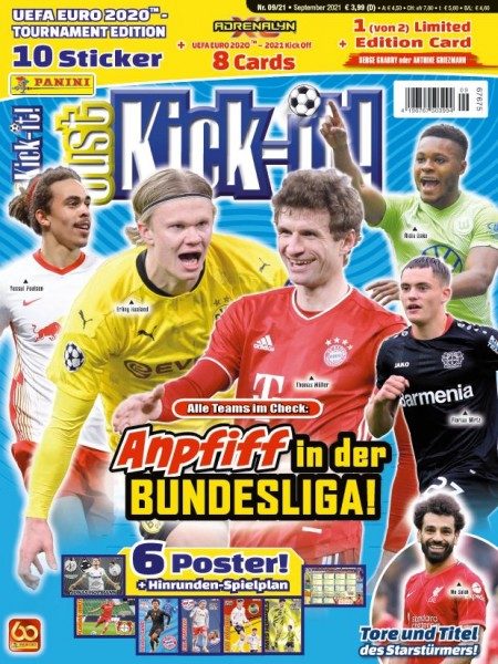 Just Kick-it Magazin 09/21 Cover