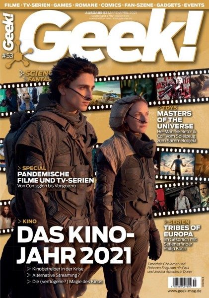 Geek! 53 Cover - Kinojahr 2021