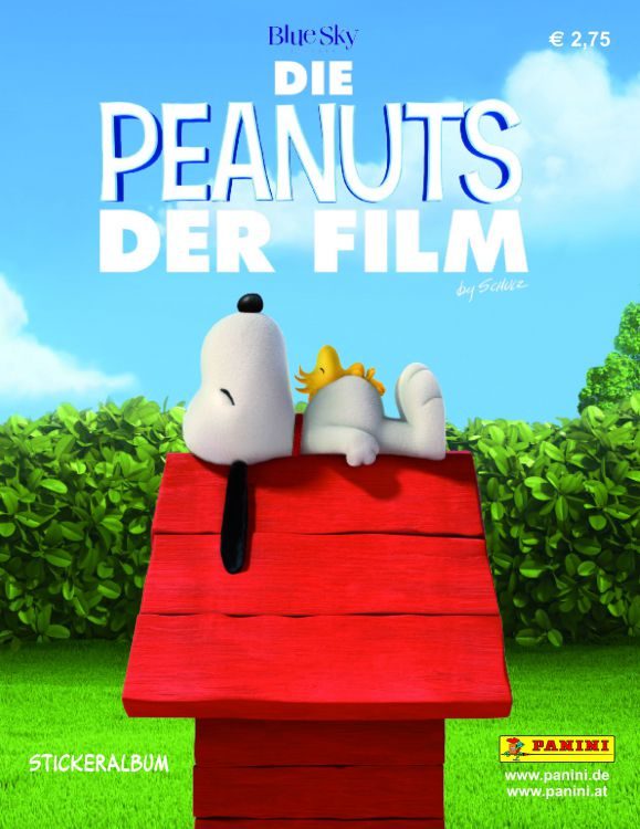 Leeralbum Sammelalbum NEU Panini Die Peanuts der Film 
