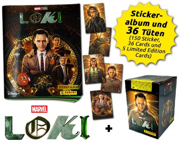 Loki - Sticker & Cards - Box-Bundle