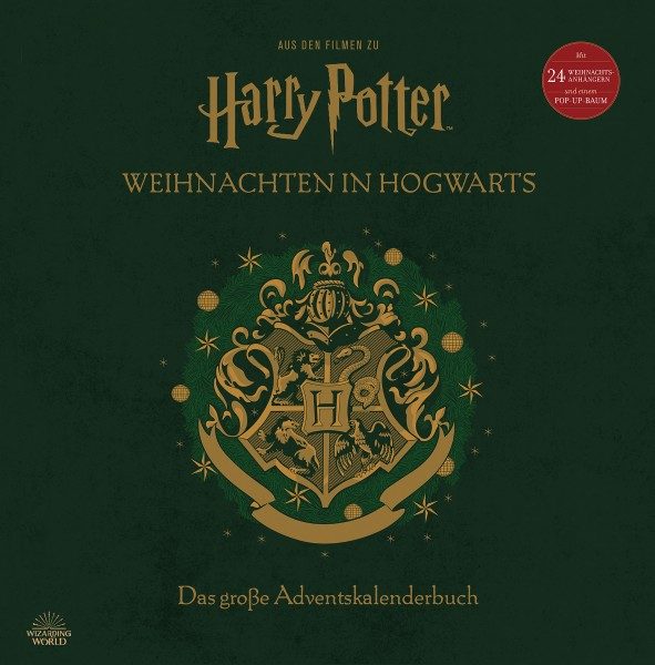 Harry Potter - Weihnachten in Hogwarts - Das große Adventskalenderbuch Cover