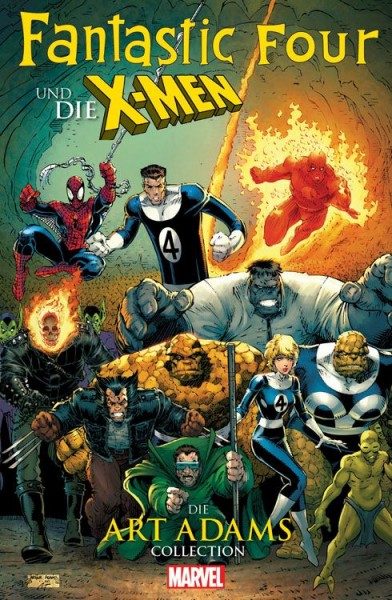 Fantastic Four und die X-Men Collection von Art Adams