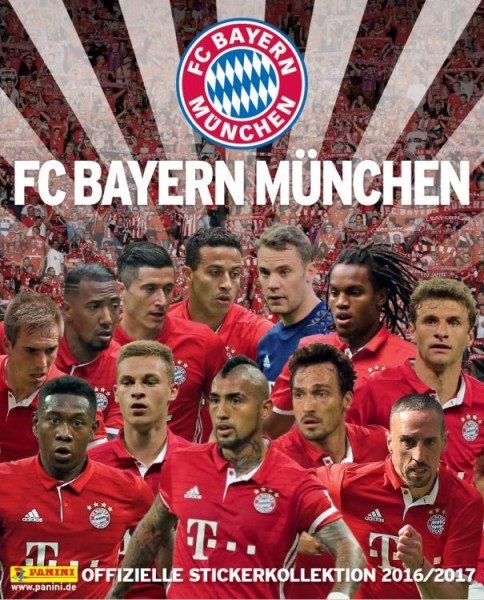 FC Bayern München 2016/2017 Stickerkollektion - Album