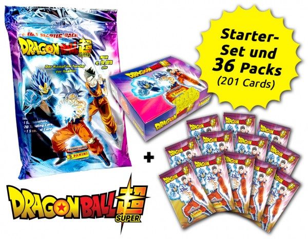 Dragon Ball Super - Trading Cards - Vegeta-Bundle mit 36 Packs