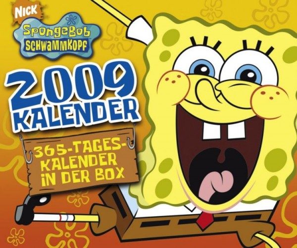 Spongebob 365-Tageskalender in der Box (2009)