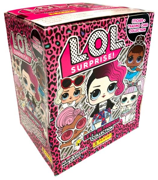 L.O.L. Surprise! Let's be Friends Sticker und Trading Cards 2019 - Box