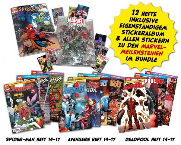 Marvel-Meilensteine-Heftserien-Bundle