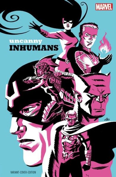 Uncanny Inhumans 1 Variant