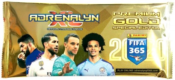 Panini FIFA 365 Adrenalyn XL 2020 Kollektion – Premium Gold-Tüte