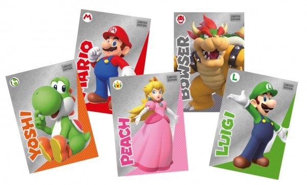 Super Mario Playtime Stickerkollektion - LE Card Set