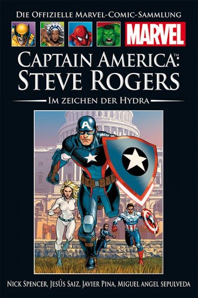 Hachette Marvel Collection 195 Captain America Steve Rogers - Im Zeichen der Hydra Cover