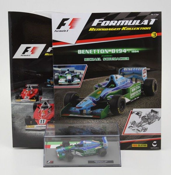 Formula 1 Rennwagen-Kollektion 3 - Michael Schumacher (Benetton B 194)