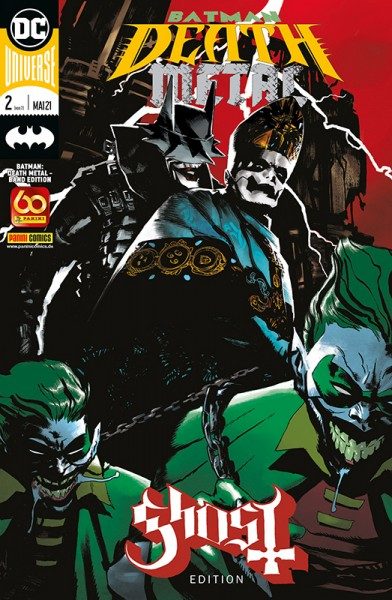 Batman Death Metal - Band Edition 2 - Ghost Cover