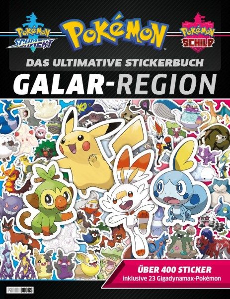 Pokémon - Das ultimative Stickerbuch - Galar Region - Cover