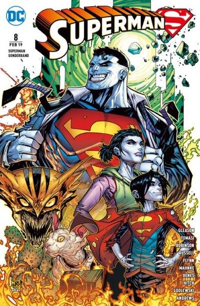 Superman Sonderband 8: Bizarro-Welten Cover