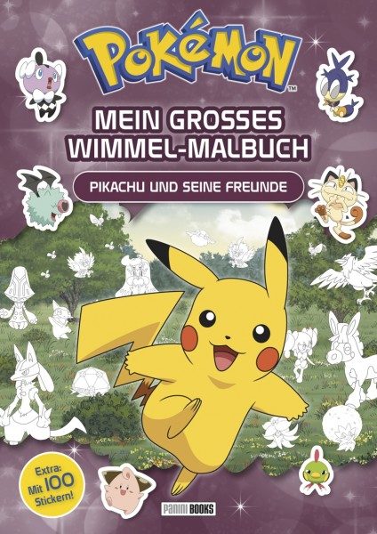 Pokémon - Mein großes Wimmelabenteuer Pikachu Cover