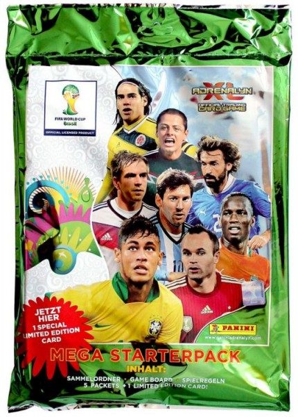 FIFA World Cup Brasilien 2014 Adrenalyn XL TCG Starter-Pack