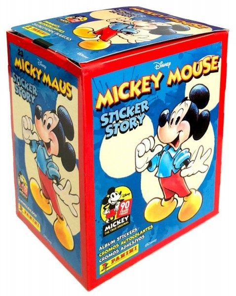 90 Jahre Micky Maus Sammelkollektion - Box mit 50 Tüten