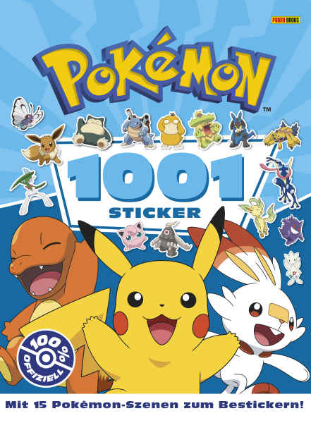 Pokémon - 1001 Sticker Cover
