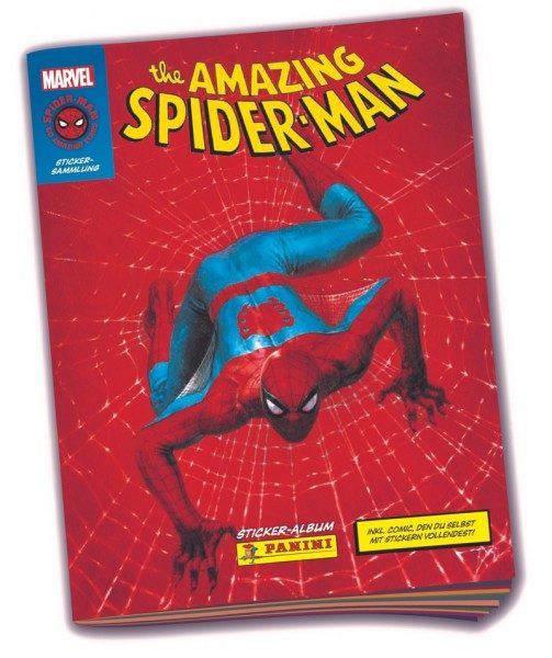 Spider-Man 60 Jahre Jubiläum - Sticker und Cards - Album