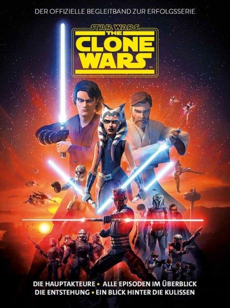 Star Wars: The Clone Wars - Der offizielle Begleitband zur Erfolgsserie Cover