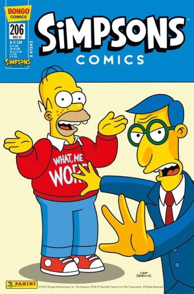 Simpsons Comics 206
