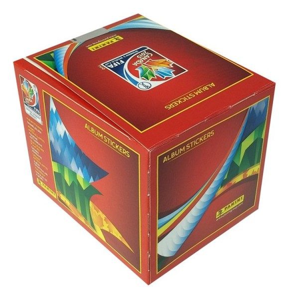 FIFA Frauen WM Sticker-Kollektion - Box mit 50 Tüten