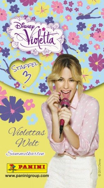 Disney - Violetta - Sammelkarten - 1 Tüte