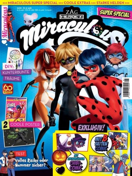Miraculous Super Spezial Magazin 03/21 Cover