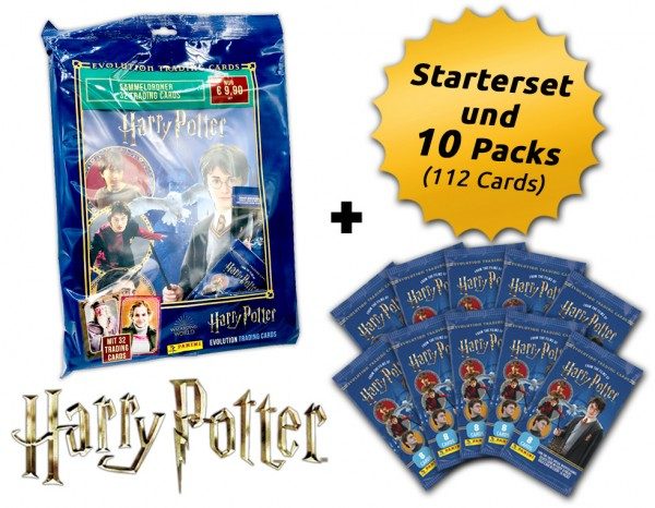 Harry Potter Evolution Trading Cards - Starter-Bundle