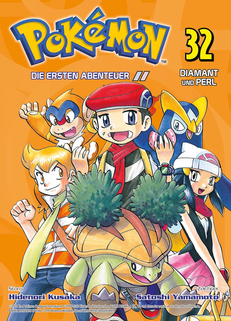 Pokémon Die ersten Abenteuer 39 Diamant und Perl Planet Manga 