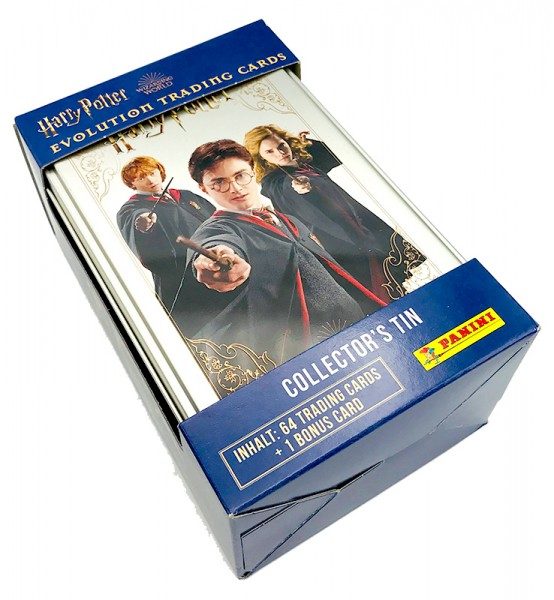 Harry Potter Evolution Trading Cards - Tin-Box - Silber