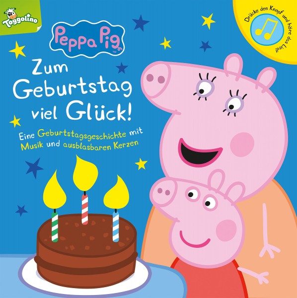 Peppa Pig - Zum Geburtstag viel Glück Pappbilderbuch Cover