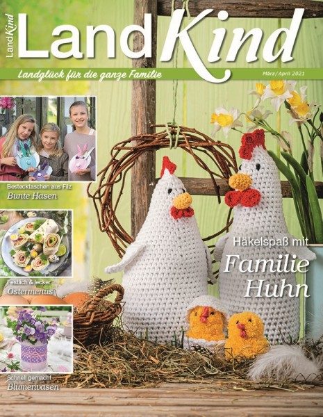 LandKind Magazin 02/2021 Cover Ostern