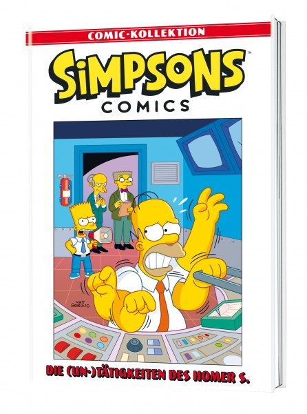 Simpsons Comic-Kollektion 40 - Die (Un-)Tätigkeiten des Homer S. Cover