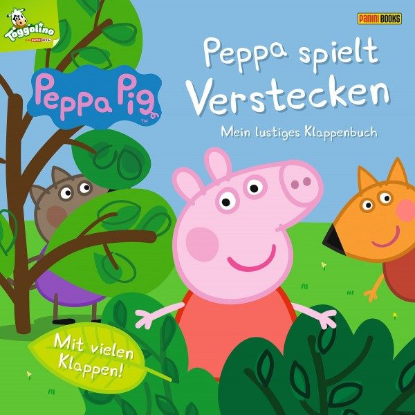 Peppa Pig - Peppa spielt Verstecken Klappenbuch Cover