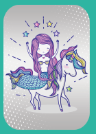 Unicorns - Sticker & Cards - LE Card 1