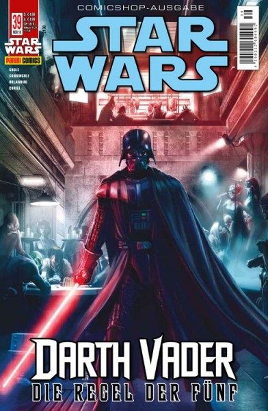 Star Wars 39 - Darth Vader - Die Regel der Fünf 1 & 2 - Comicshop-Ausgabe