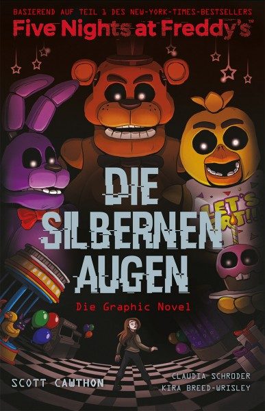 Five Nights at Freddy's Graphic Novel: Die silbernen Augen Cover